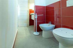 A bathroom at Appartamenti Craulo