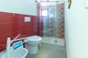A bathroom at Appartamenti Craulo