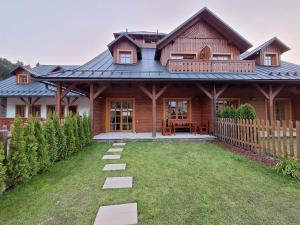 Zahrada ubytování Apartmán Jezerné