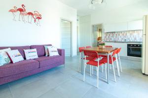 A kitchen or kitchenette at Appartamenti Craulo