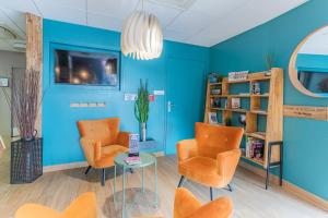 Zona de estar de Appart'City Confort Bordeaux Chartrons