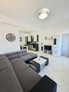 Kuchyň nebo kuchyňský kout v ubytování Apartman Ivan