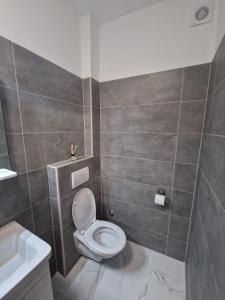 Koupelna v ubytování Apartman Ivan