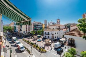 Widok na miasto Fuengirola z tego apartamentu