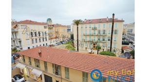an overhead view of a city street with buildings at ApartHotel Riviera - Liberte 1 - Grimaldi Promenade des Anglais 5mn - Supérieur 2 chambres AC - Emplacement Exceptionnel in Nice