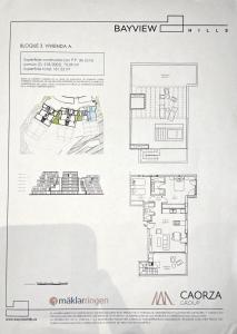 Plán poschodí v ubytovaní AP354 - Bayview Hills
