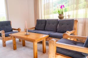 Predel za sedenje v nastanitvi Lorettohof Hotel Garni