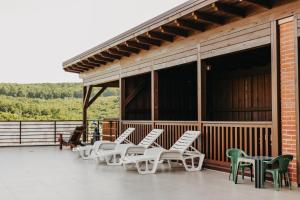 Balkon ili terasa u objektu Cabana Suzanne Băile Figa-cu aer conditionat
