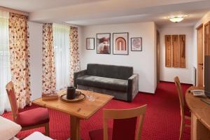Istumisnurk majutusasutuses Hotel Gasthof Siggen