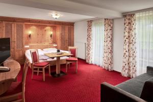 Istumisnurk majutusasutuses Hotel Gasthof Siggen