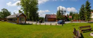 Vonkajšia záhrada v ubytovaní Agroturystyka Kalinka