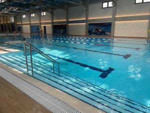 Bazén v ubytování luxury Pool Apartment Jagodina nebo v jeho okolí