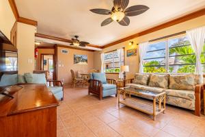 Belizean Shores Resortにあるシーティングエリア