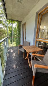 Balkón alebo terasa v ubytovaní Nadmorski Park Comfort Apartments