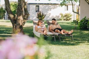 Zahrada ubytování San Servolo Wellness Homes