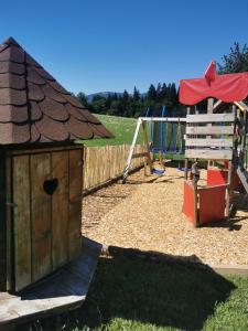 Herní místnost nebo prostor pro děti v ubytování Kummererhof