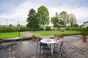 A garden outside Exclusive Villa