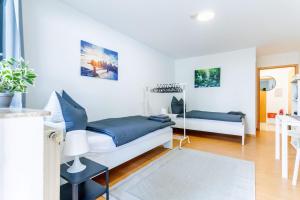 Lova arba lovos apgyvendinimo įstaigoje Work & Stay Apartment 2 rooms