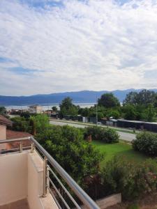 a view from the balcony of a building at B&B apartments in Star Dojran