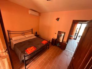 Postelja oz. postelje v sobi nastanitve B&B Casale Roshlee