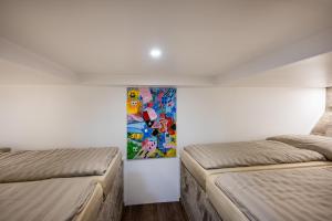 200 qm schwimmendes Penthouse客房内的一张或多张床位
