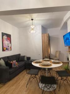 Posezení v ubytování kirkis apartment