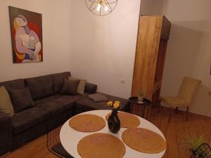 Posezení v ubytování kirkis apartment
