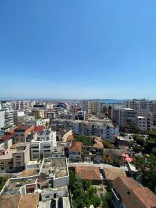 an aerial view of a city with buildings at StartApart City Center in Durrës +13 photos
