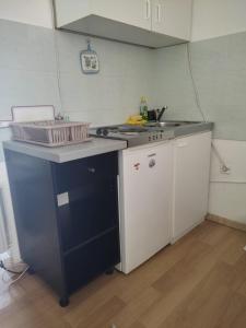 Dapur atau dapur kecil di Apartments Berbić