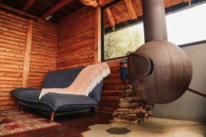 Posezení v ubytování Skyline Ecoliving Santa Elena