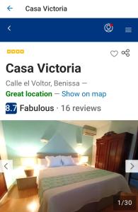 Cama o camas de una habitación en Villa Laguna