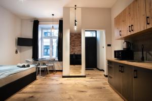 Kuchnia lub aneks kuchenny w obiekcie Dream Apartments - Gdańska 72