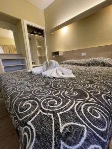 Ένα ή περισσότερα κρεβάτια σε δωμάτιο στο Hotel Sialdorf +34 φωτογραφίες