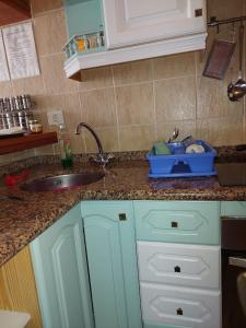 A kitchen or kitchenette at Bellas Vistas Parque Santiago 2