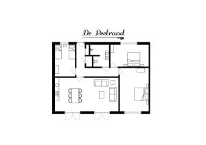Půdorys ubytování Wertemerhoeve Vakantiewoningen