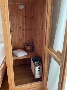 Postel nebo postele na pokoji v ubytování Sweet Makri Suite