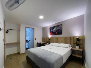 Postel nebo postele na pokoji v ubytování Vita Hotel Boutique