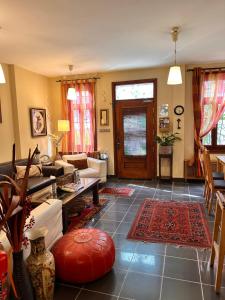 A seating area at Ahmet Efendi Evi