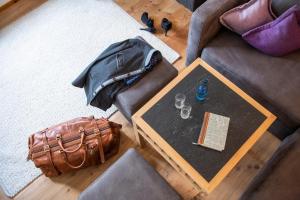 Posezení v ubytování Hotel Goldener Adler - im Sommer Silvretta Card Premium inkludiert