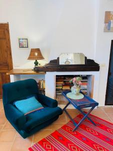 Posezení v ubytování Casa Amigos - La Viña