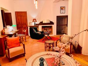 Posezení v ubytování Casa Amigos - La Viña