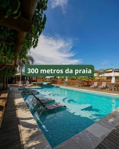 Bazén v ubytování Carapitangui Pousada nebo v jeho okolí