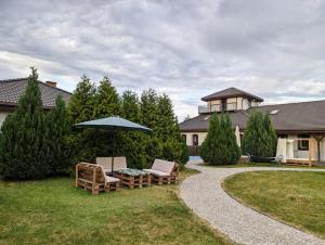 Κήπος έξω από το Ranczo Sielanka