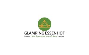 a logo for a camping estimator at Kampeerplaats Glamping Essenhof in Aagtekerke