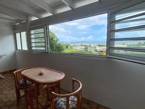 Balkon oz. terasa v nastanitvi Notre Vie Là