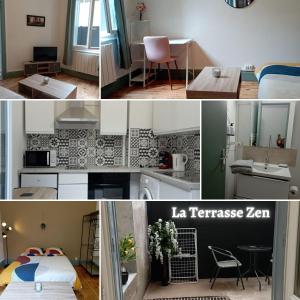 Imagen de la galería de La Terrasse Zen DACHER - Superbe appartement 30 m2 tout équipé avec terrasse cœur Vichy proche gare Thermes Cures, en Vichy