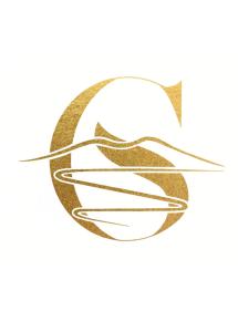 an image of a gold laurel leaf logo at Casa Signoria in Naples