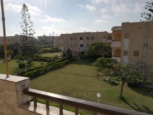a view of the courtyard of a building at Northern Coast - Private Resort Holiday Home in Alexandria