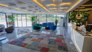 Uma área de estar em Luxury Airport Hotel By Zazzoni-İstanbul Airport