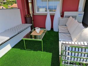 A seating area at Casa Rivas